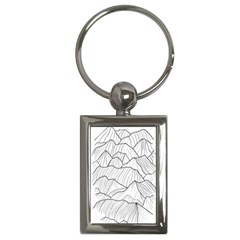 Mountains Key Chain (rectangle) by goljakoff