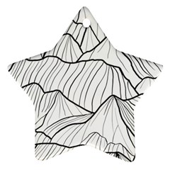 Mountains Star Ornament (two Sides) by goljakoff