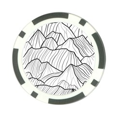 Mountains Poker Chip Card Guard (10 Pack) by goljakoff