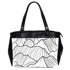 Mountains Oversize Office Handbag (2 Sides) by goljakoff