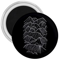 Black Mountain 3  Magnets by goljakoff