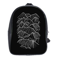 Black Mountain School Bag (large) by goljakoff