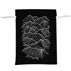 Black Mountain  Lightweight Drawstring Pouch (xl) by goljakoff