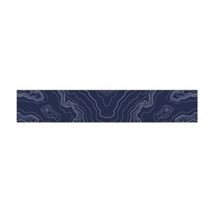 Blue Topography Flano Scarf (mini) by goljakoff