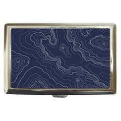 Topography Map Cigarette Money Case by goljakoff