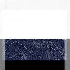 Topography Map Rectangular Jigsaw Puzzl by goljakoff