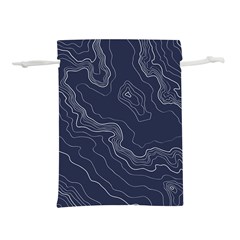 Topography Map Lightweight Drawstring Pouch (s) by goljakoff