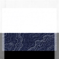 Topography Map Rectangular Jigsaw Puzzl by goljakoff