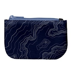 Topography Map Large Coin Purse by goljakoff