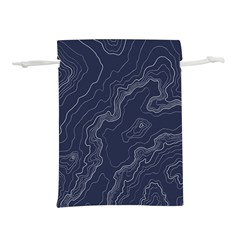 Topography Map Lightweight Drawstring Pouch (l) by goljakoff