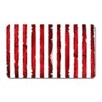 Red stripes Magnet (Rectangular) Front