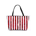 Red stripes Classic Shoulder Handbag Front