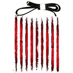 Red Stripes Shoulder Sling Bag by goljakoff