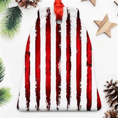 Red Stripes Ornament (bell) by goljakoff