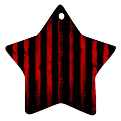 Red Lines Ornament (star) by goljakoff