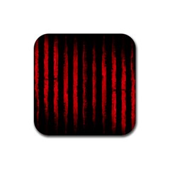 Red Lines Rubber Coaster (square)  by goljakoff