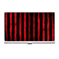 Red Lines Business Card Holder by goljakoff