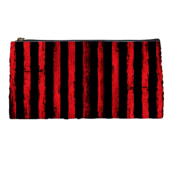 Red lines Pencil Case