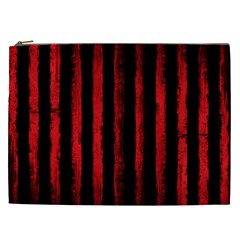 Red Lines Cosmetic Bag (xxl) by goljakoff