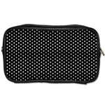 Stars on black ink Toiletries Bag (One Side) Front