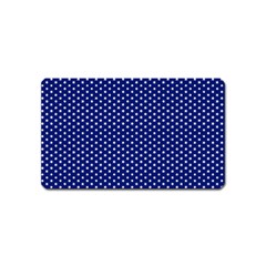 Stars Blue Ink Magnet (name Card) by goljakoff