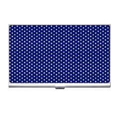 Stars Blue Ink Business Card Holder by goljakoff