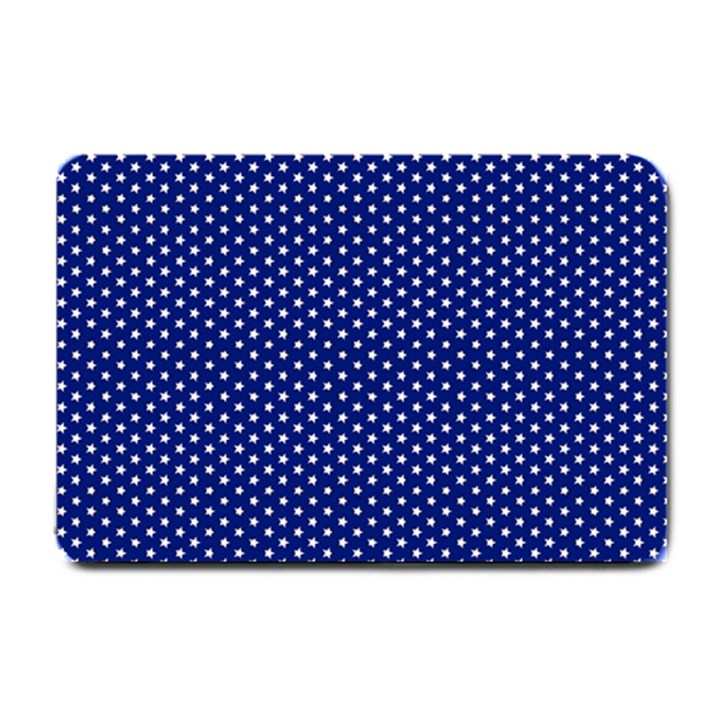 Stars Blue ink Small Doormat 