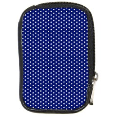 Stars Blue Ink Compact Camera Leather Case by goljakoff