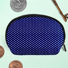 Stars Blue Ink Accessory Pouch (large) by goljakoff