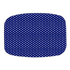 Stars Blue Ink Mini Square Pill Box by goljakoff