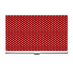 Stars Red Ink Business Card Holder by goljakoff