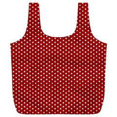 Stars Red Ink Full Print Recycle Bag (xl) by goljakoff