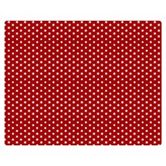 Stars Red Ink Double Sided Flano Blanket (medium)  by goljakoff