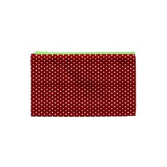 Stars Red Ink Cosmetic Bag (xs) by goljakoff