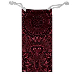 Burgundy Jewelry Bag by LW323