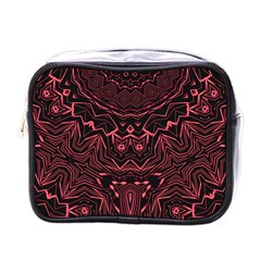 Burgundy Mini Toiletries Bag (one Side) by LW323