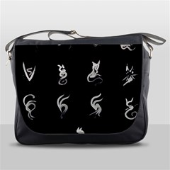 Katzen Cats Katzen Cats Messenger Bag by WetdryvacsLair