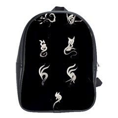 Katzen Cats Katzen Cats School Bag (xl) by WetdryvacsLair