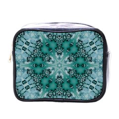 Blue Gem Mini Toiletries Bag (one Side) by LW323