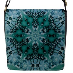 Blue Gem Flap Closure Messenger Bag (s) by LW323