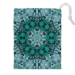 Blue Gem Drawstring Pouch (5xl) by LW323