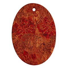 Animalprintfnl1 Ornament (oval)