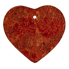 Animalprintfnl1 Ornament (heart)