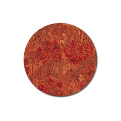 Animalprintfnl1 Magnet 3  (round)