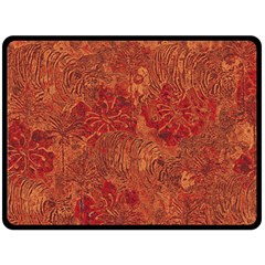 Animalprintfnl1 Double Sided Fleece Blanket (large) 