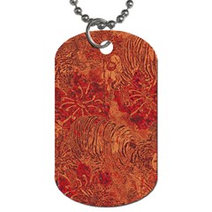 Animalprintfnl1 Dog Tag (one Side) by PollyParadise