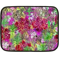 Jungle Love Fleece Blanket (mini) by PollyParadise