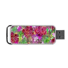 Jungle Love Portable Usb Flash (one Side) by PollyParadise