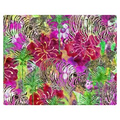 Jungle Love Double Sided Flano Blanket (medium)  by PollyParadise