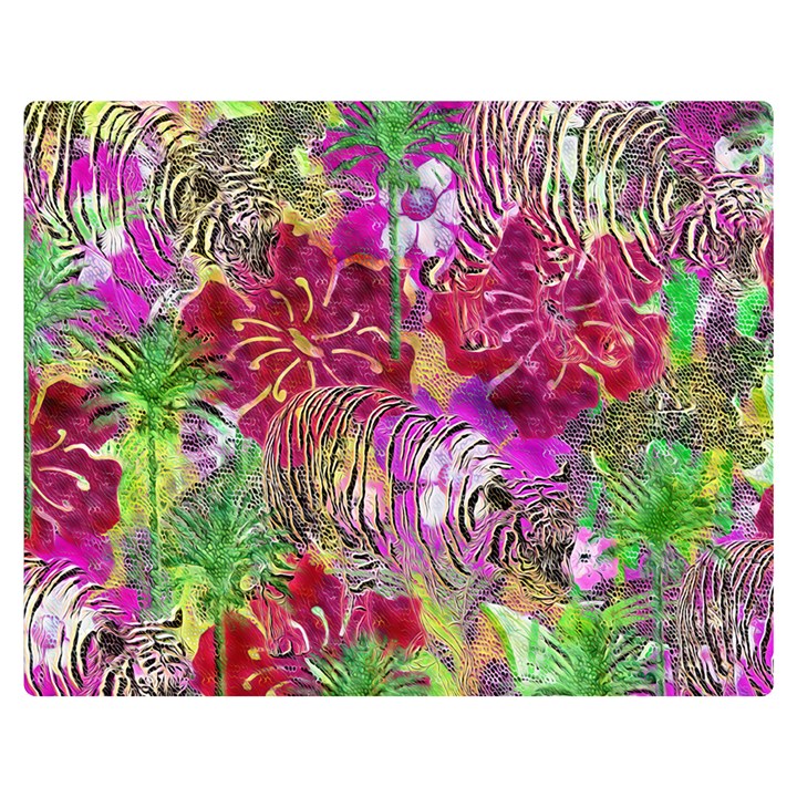 Jungle Love Double Sided Flano Blanket (Medium) 